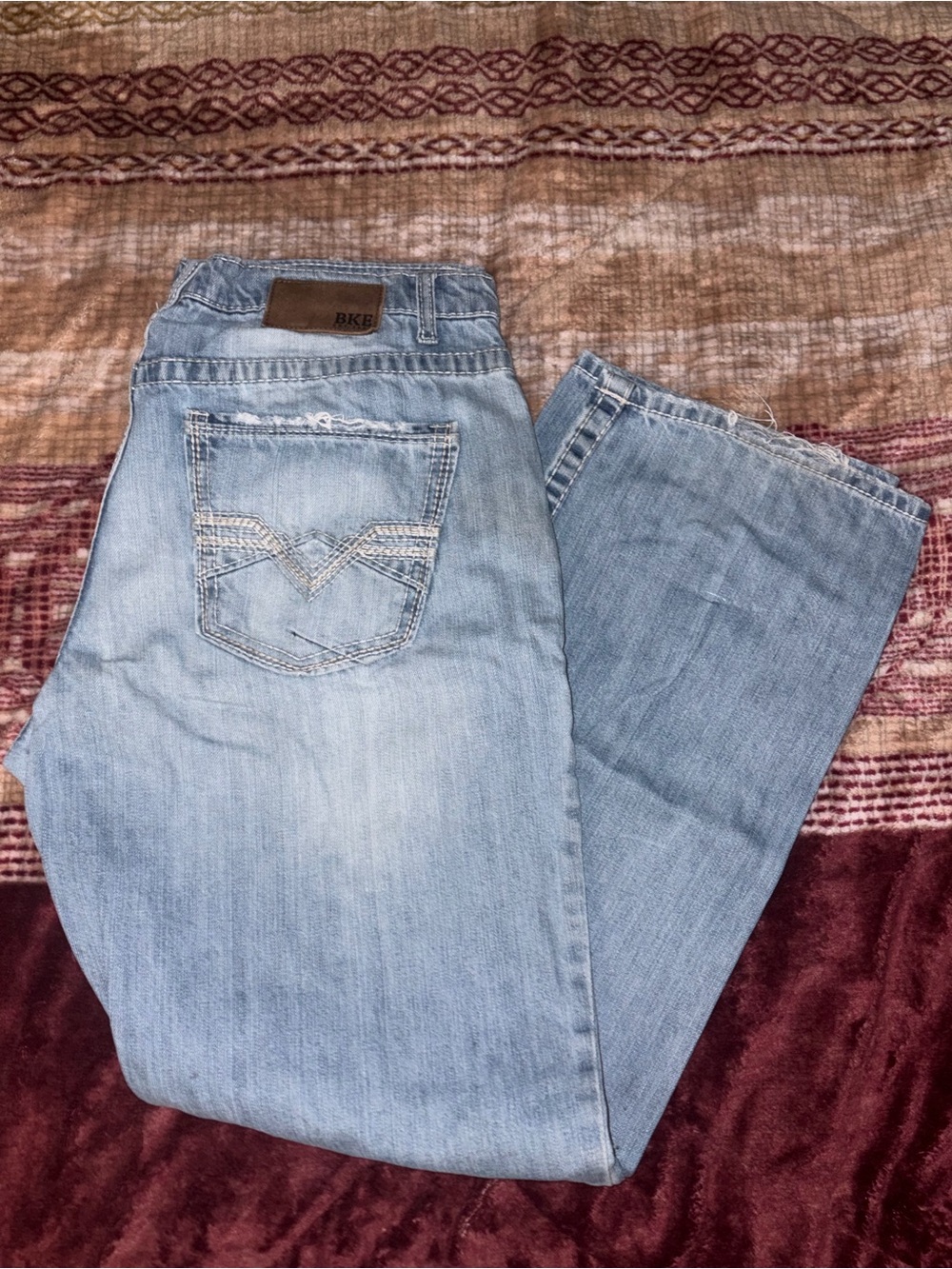 BKE Light Wash Men’s Relaxed Jeans